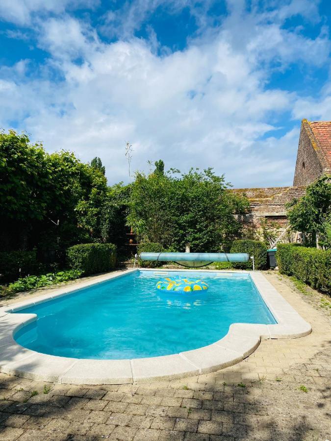 Maison De Vacances A La Campagne Avec Piscine "Maison Simon" Aubencheul-aux-Bois Екстериор снимка